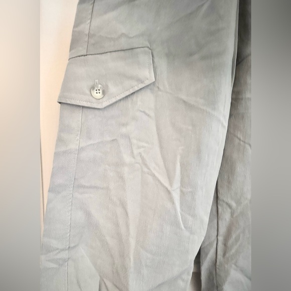 NWT Zara Girls Flowy Cargo Pants - Picture 5 of 10